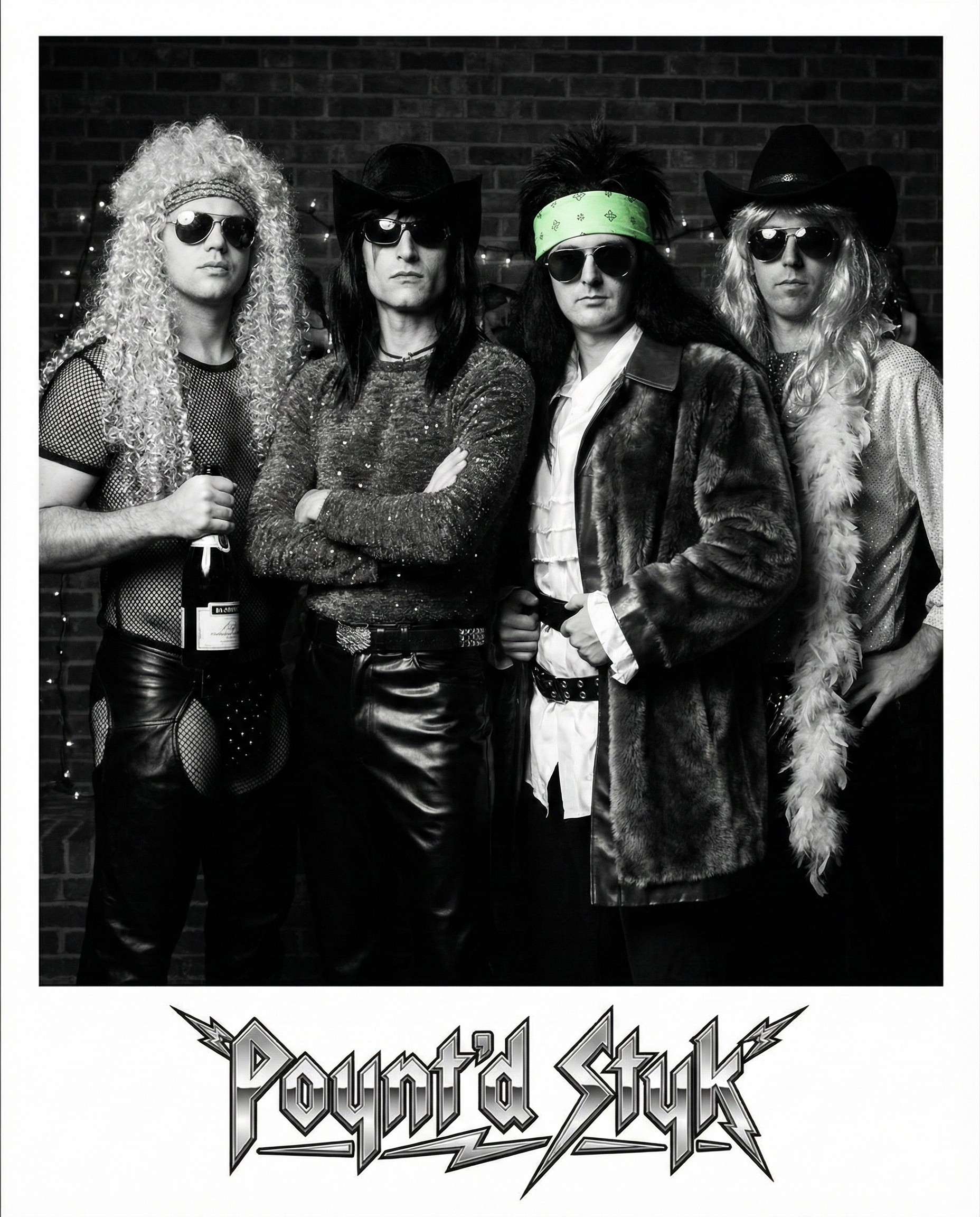 Poynt'd Styk Studio Portrait Black and White